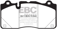 Laden Sie das Bild in den Galerie-Viewer, EBC 16-18 Cadillac CTS-V Redstuff Ceramic Low Dust Front Brake Pads