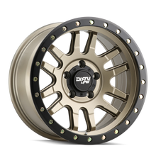 Carica l&#39;immagine nel visualizzatore di Gallery, Dirty Life 9309 Canyon Pro 17x9/6x135 BP/0mm Offset/87.1mm Hub Satin Gold Wheel - Beadlock