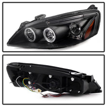 Carica l&#39;immagine nel visualizzatore di Gallery, Spyder Pontiac G6 2/4DR 05-08 Projector Headlights LED Halo LED Blk PRO-YD-PG605-HL-BK