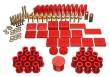 Laden Sie das Bild in den Galerie-Viewer, Energy Suspension 64-78 Toyota FJ40 Land Cruiser Red Hyper-Flex Master Bushing Set