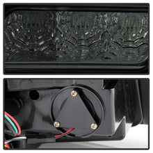 Charger l&#39;image dans la galerie, Spyder 10-12 Ford Mustang Light Bar Seq Turn Signal LED Tail Lights - Smoke ALT-YD-FM10-LED-SM