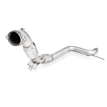 Charger l'image dans la galerie, Stainless Works 2015-16 Mustang Downpipe 3in High-Flow Cats Factory Connection