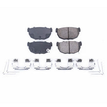 Carica l&#39;immagine nel visualizzatore di Gallery, Power Stop 86-88 Nissan 200SX Rear Z17 Evolution Ceramic Brake Pads w/Hardware