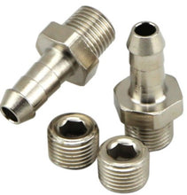 Cargar imagen en el visor de la galería, Turbosmart 1/8in NPT 6mm Hose Tail Fittings and Blanks