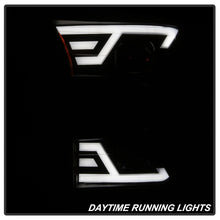Cargar imagen en el visor de la galería, xTune 15-17 Ford F-150 DRL LED Light Bar Projector Headlights - Black Smoke (PRO-JH-FF15015-LB-BSM)