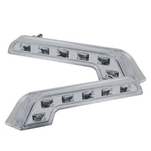 Laden Sie das Bild in den Galerie-Viewer, Xtune Drl L-Shape Mb Style 0.5W White LED Lights Chrome CBL-DRL-LBENZ-C