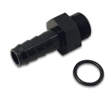 Carica l&#39;immagine nel visualizzatore di Gallery, Vibrant Aluminum Male -8AN ORB to 1/2in Barb w/O-Ring - Anodized Black