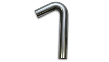 Charger l&#39;image dans la galerie, Vibrant 1.75in O.D. T304 SS 120 deg Mandrel Bend 4in x 12in leg lengths (1.75in Centerline Radius)