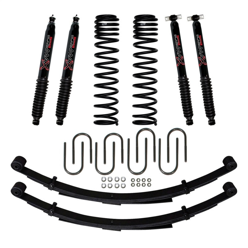 Skyjacker 1984-2001 Jeep Cherokee (XJ) 3 in. Dual Rate Long Travel Suspension Lift Kit w/ B-M Shock