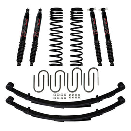 Skyjacker 1984-2001 Jeep Cherokee (XJ) 3 in. Dual Rate Long Travel Suspension Lift Kit w/ B-M Shock
