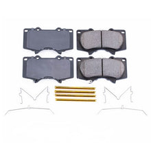 Cargar imagen en el visor de la galería, Power Stop 10-19 Toyota 4Runner Front Z17 Evolution Ceramic Brake Pads w/Hardware