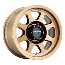 Charger l'image dans la galerie, Method MR701 17x8.5 0mm Offset 8x170 130.81mm CB Method Bronze Wheel