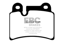 गैलरी व्यूवर में इमेज लोड करें, EBC 06-09 Volkswagen Touareg 3.6 (2 pin holes at top of backplate) Redstuff Rear Brake Pads