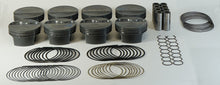 Carica l&#39;immagine nel visualizzatore di Gallery, Mahle MS Piston Set GM LS 383ci 3.908in Bore 4in Stroke 6.125in Rod .927 Pin -6cc 10.8 CR Set of 8