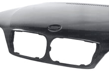 Charger l&#39;image dans la galerie, Seibon 02-05 BMW 3 Series 4dr E46 (Manuf Date 7/02-7/06 Models Only) OEM-Style Carbon Fiber Hood