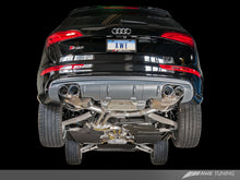 Laden Sie das Bild in den Galerie-Viewer, AWE Tuning Audi 8R SQ5 Touring Edition Exhaust - Quad Outlet Chrome Silver Tips