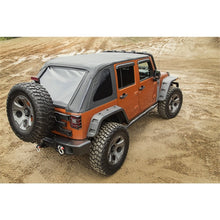 गैलरी व्यूवर में इमेज लोड करें, Rugged Ridge Bowless Soft Top Black Diamond 4-Door 07-18 Jeep Wrangler JK