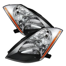 गैलरी व्यूवर में इमेज लोड करें, Xtune Nissan 350Z 03-05 (Hid Model Only) Crystal Headlights Chrome HD-JH-N350Z-HID-C
