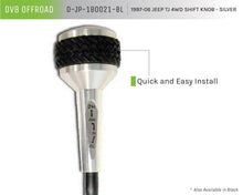 Load image into Gallery viewer, DV8 Offroad 1997-06 Jeep TJ 4WD Shift Knob With Assembly