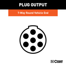 Load image into Gallery viewer, Curt 7-Way Round Connector Socket (Vehicle Side)