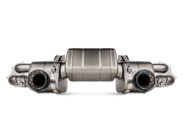 Akrapovic 2020+ Porsche Cayman GT4/Spyder (718) Slip-On Race Line (Titanium) (Req Tips)