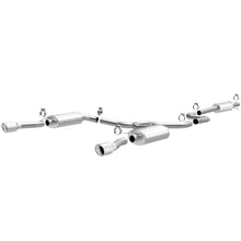 Carica l&#39;immagine nel visualizzatore di Gallery, MagnaFlow 12 Chevy Impala V6 3.6L Dual Split Rear Exit Stainless Cat Back Perf Exhaust