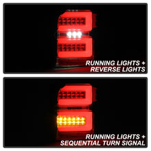 Carica l&#39;immagine nel visualizzatore di Gallery, Spyder Toyota 4Runner 10-14 LED Tail Lights - Sequential Turn Signal - Chrome ALT-YD-T4R10-SEQ-C