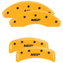Charger l&#39;image dans la galerie, MGP 4 Caliper Covers Engraved Front &amp; Rear MGP Yellow Finish Black Characters 1991 BMW 325