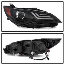 Cargar imagen en el visor de la galería, Spyder 15-17 Toyota Camry Projector Headlights - Black (PRO-YD-TCAM15-LB-BK)
