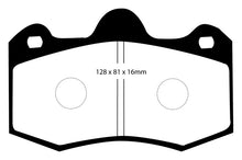 Charger l&#39;image dans la galerie, EBC 10+ Lotus Evora 3.5 Redstuff Front Brake Pads