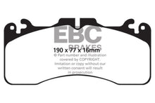 गैलरी व्यूवर में इमेज लोड करें, EBC 09+ Lexus LS460 4.6 Sport Redstuff Front Brake Pads