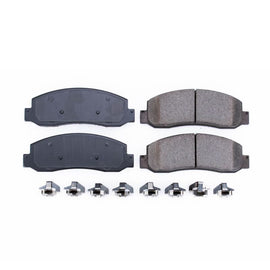 Power Stop 05-08 Ford F-250 Super Duty Front Z17 Evolution Ceramic Brake Pads w/Hardware - 2to4wheels