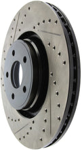 Charger l&#39;image dans la galerie, StopTech 14+ Ford Focus ST w/ 335mm Brakes Front Right Slotted &amp; Drilled Rotor