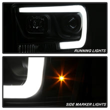 Laden Sie das Bild in den Galerie-Viewer, Spyder Dodge Ram 1500 06-08 V2 Projector Headlights - Light Bar DRL - Black (PRO-YD-DR06V2-LB-BK)