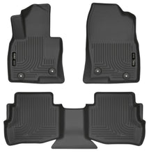 Charger l'image dans la galerie, Husky Liners 2017 Mazda CX-9 WeatherBeater Cargo Liner (Front and Second Rows) - Black