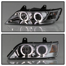Carica l&#39;immagine nel visualizzatore di Gallery, Spyder BMW Z3 96-02 Projector Headlights LED Halo Chrome High H1 Low H1 PRO-YD-BMWZ396-HL-C