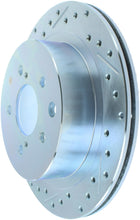 Charger l&#39;image dans la galerie, StopTech 89-96 Nissan 300ZX Select Sport Slotted &amp; Drilled Right Rear Brake Rotor
