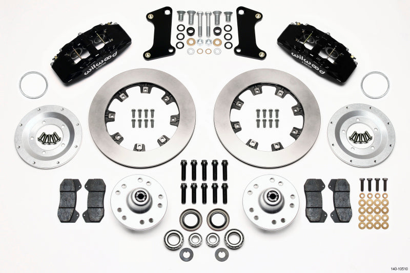 Wilwood Dynapro 6 Front Hub Kit 12.19in 67-69 Camaro 64-72 Nova Chevelle