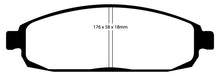 Charger l&#39;image dans la galerie, EBC 05-10 Jeep Commander 3.7 Greenstuff Front Brake Pads