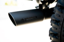 Load image into Gallery viewer, RBP RX-7 High Heat Textured Exhaust Tip Inlet 4in. / Outlet 5in. / Length 12in. - Black