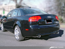Laden Sie das Bild in den Galerie-Viewer, AWE Tuning Audi B7 A4 3.2L Track Edition Dual Tip Exhaust - Diamond Black Tips