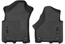 Carica l'immagine nel visualizzatore di Gallery, Husky Liners 2019 Ram 2500/3500 Crew Cab/Mega Cab WeatherBeater Black Front Floor Liners