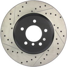 Charger l&#39;image dans la galerie, StopTech 08-09 BMW 535 Series / 04-09 545i/550i/645Ci/650i Slotted &amp; Drilled Right Front Rotor