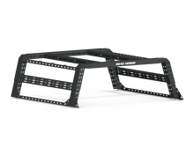 गैलरी व्यूवर में इमेज लोड करें, Road Armor Universal 6-1/2ft Beds TRECK Adj Bed Rack w/Strap/Rails - Tex Blk (w/o Brackets)