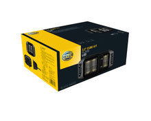 Laden Sie das Bild in den Galerie-Viewer, Hella Universal Black Magic 3.2in L.E.D. Cube Kit - Flood Beam (Flush Mount)