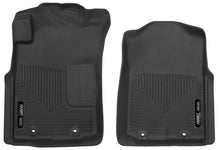 Charger l'image dans la galerie, Husky Liners 12-14 Toyota Tacoma Pickup(Crew / Ext / Std Cab) X-Act Contour Black Front Floor Liners