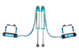 King Shocks 1997+ Nissan Patrol Y61 Rear 2.5 Dia Shock Remote 2.5 Fin Res w/6in Lift w/Brkt (Pair)