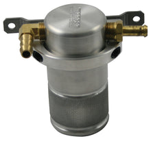 Carica l&#39;immagine nel visualizzatore di Gallery, Moroso 90-05 Mazda Miata Air/Oil Separator Catch Can - Small Body - Billet Aluminum
