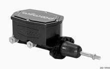 गैलरी व्यूवर में इमेज लोड करें, Wilwood Compact Tandem Master Cylinder - 15/16in Bore - w/Pushrod (Black)