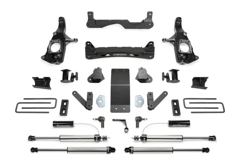 Fabtech 11-19 GM 2500HD 2WD/4WD 4in Performance System w/DL 2.25 Resi Shocks